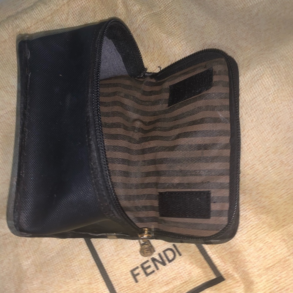 Authentic Fendi vintage pouch w/ dust bag